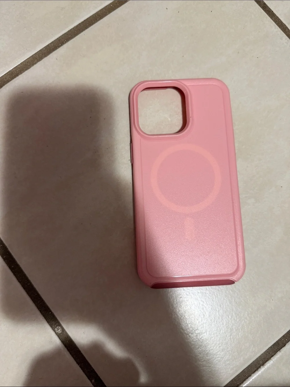 iPhone 15 pro max Pink & Olive Green Magnetic